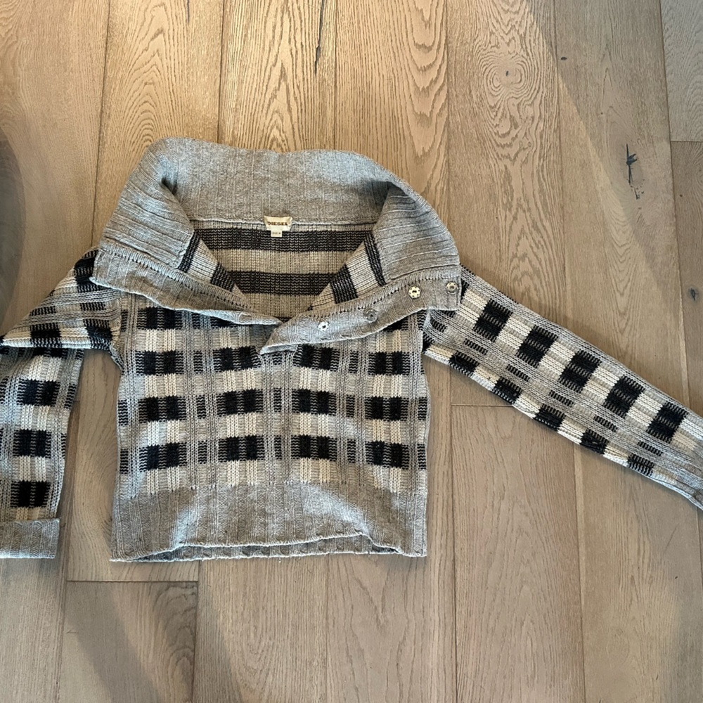 Diesel Made in Italy Wool oversized sweater size M